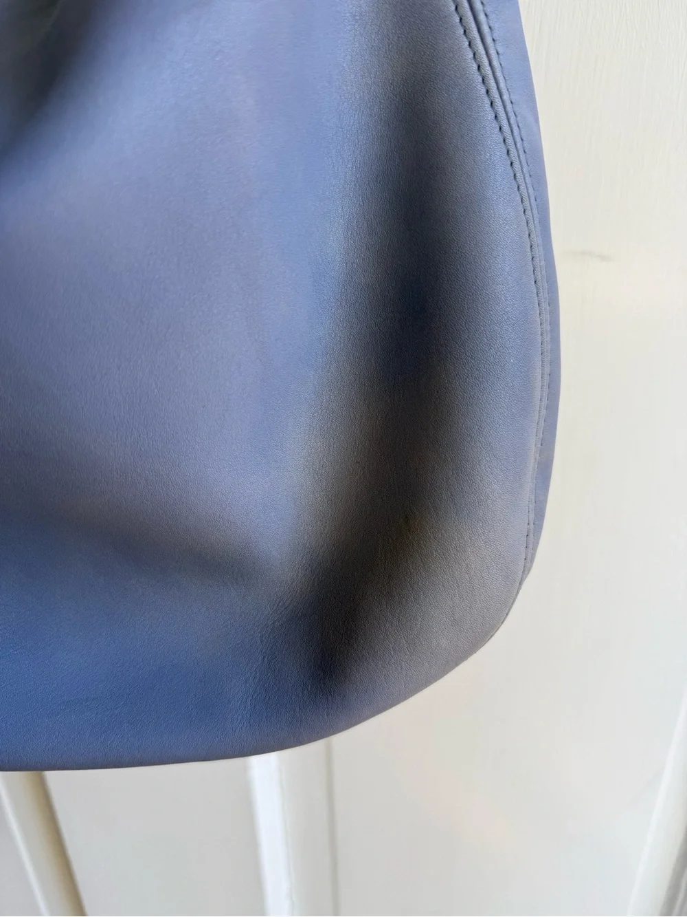 Coach Leather Hobo Bag in Soft Periwinkle Blue 4161